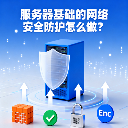 服务器基础的网络安全防护怎么做？