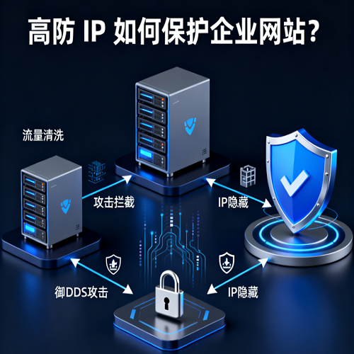 高防 IP 如何保护企业网站?