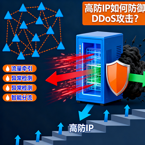 高防IP如何防御DDoS攻击?
